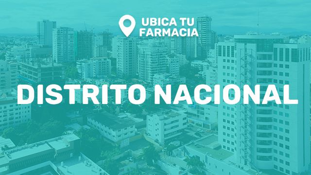 Ubica tu farmacia en el Distrito Nacional